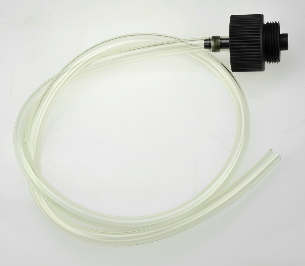 Drain hose for oil filter housings 74 / 36.4 / 32 mm, 17 mm hex socket (61200483, PICHLER)