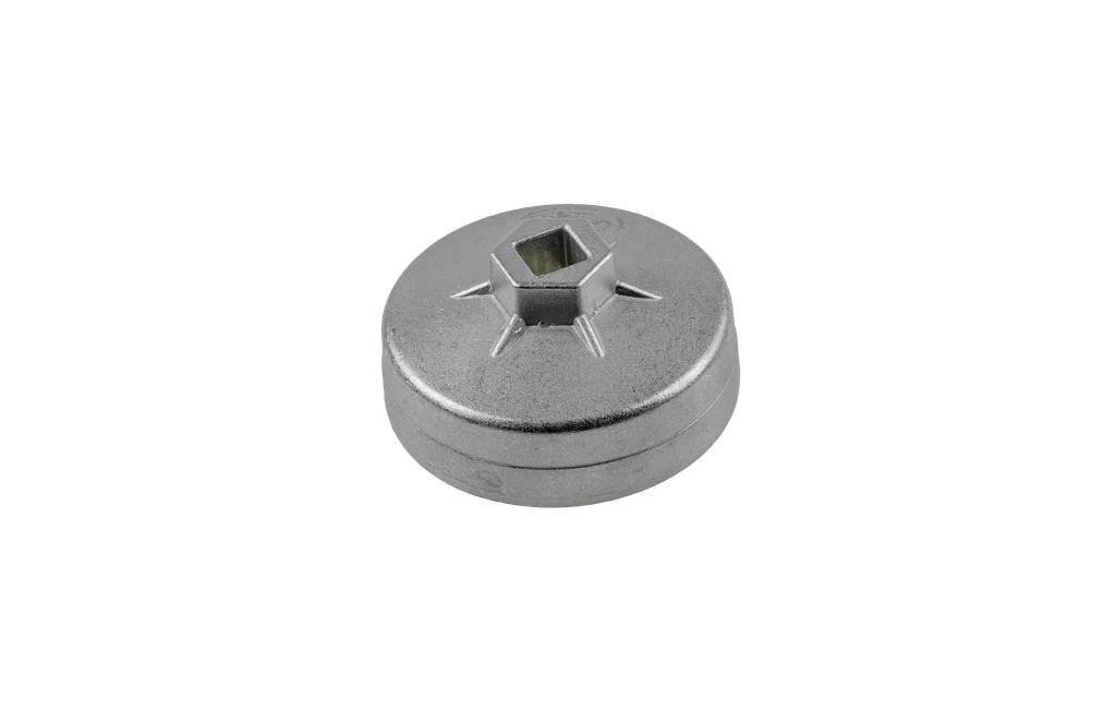 Eļļas filtra kausa atslēga 76 mm, 12 izciļņi, 1/2 collu piedziņa (61200555, PICHLER)