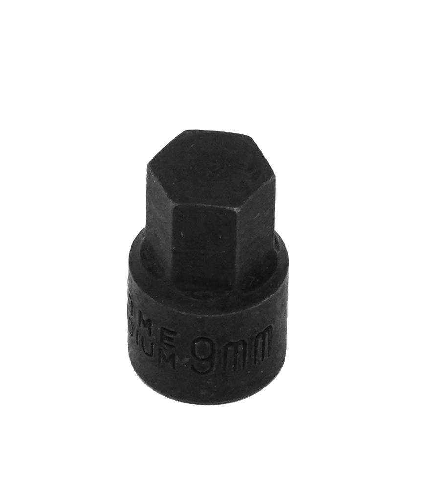 Bremssattelbefestigungs-Spezialwerkzeug Einsatz Innensechskant 9 mm, Antr. 1/4" (61348901, PICHLER)
