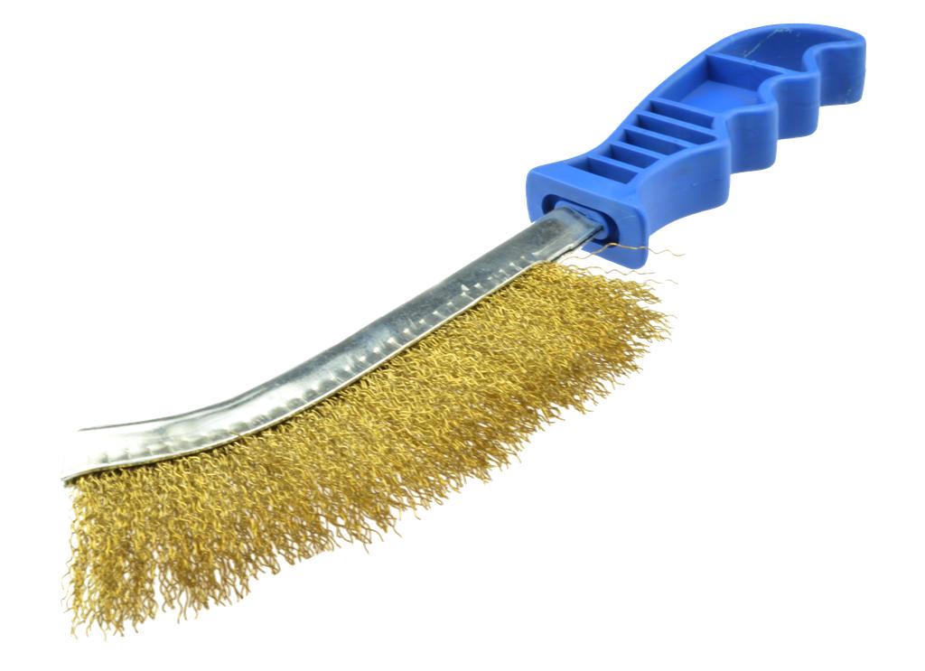 Stahldrahtbürste vermessingt Länge 250 mm (61395000, PICHLER)