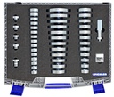 Universal press piece set 45 pcs. Ø50-135 mm incl. guide Ø34 mm-Ø55 mm (61461410, PICHLER)
