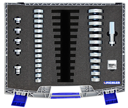 Universal bearing and bush driver set BASIC, 33 pc. (61461420, PICHLER)