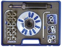 Universal wheel hub remover with hydraulic spindle, adapters, (61479005, PICHLER)