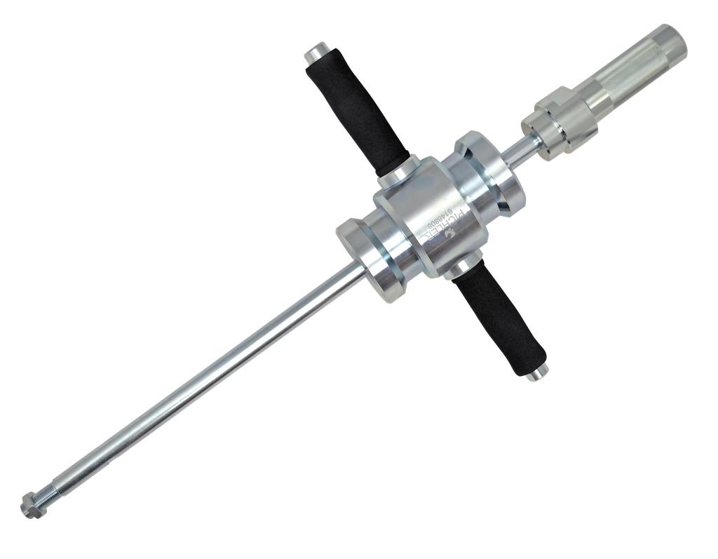 Slide Hammer 8,5 kg Thread Size M18 x 1.5, Stroke: 415 mm (6148800, PICHLER)