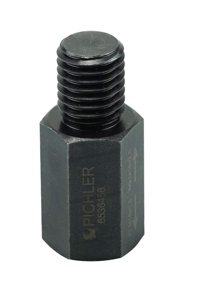 Thread adapter M18x1.5 / external thread M18x2.5, fits e.g. KLANN tools (6536456, PICHLER)