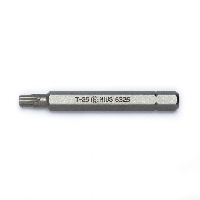 TORX bit 56mm long T-25 (6325, GENIUS TOOLS)