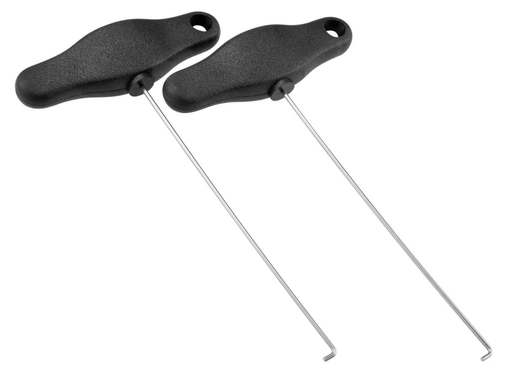 Auszieh-Haken Set 2-tlg. Tacho MB 201,124 u. neue (65861000, PICHLER)