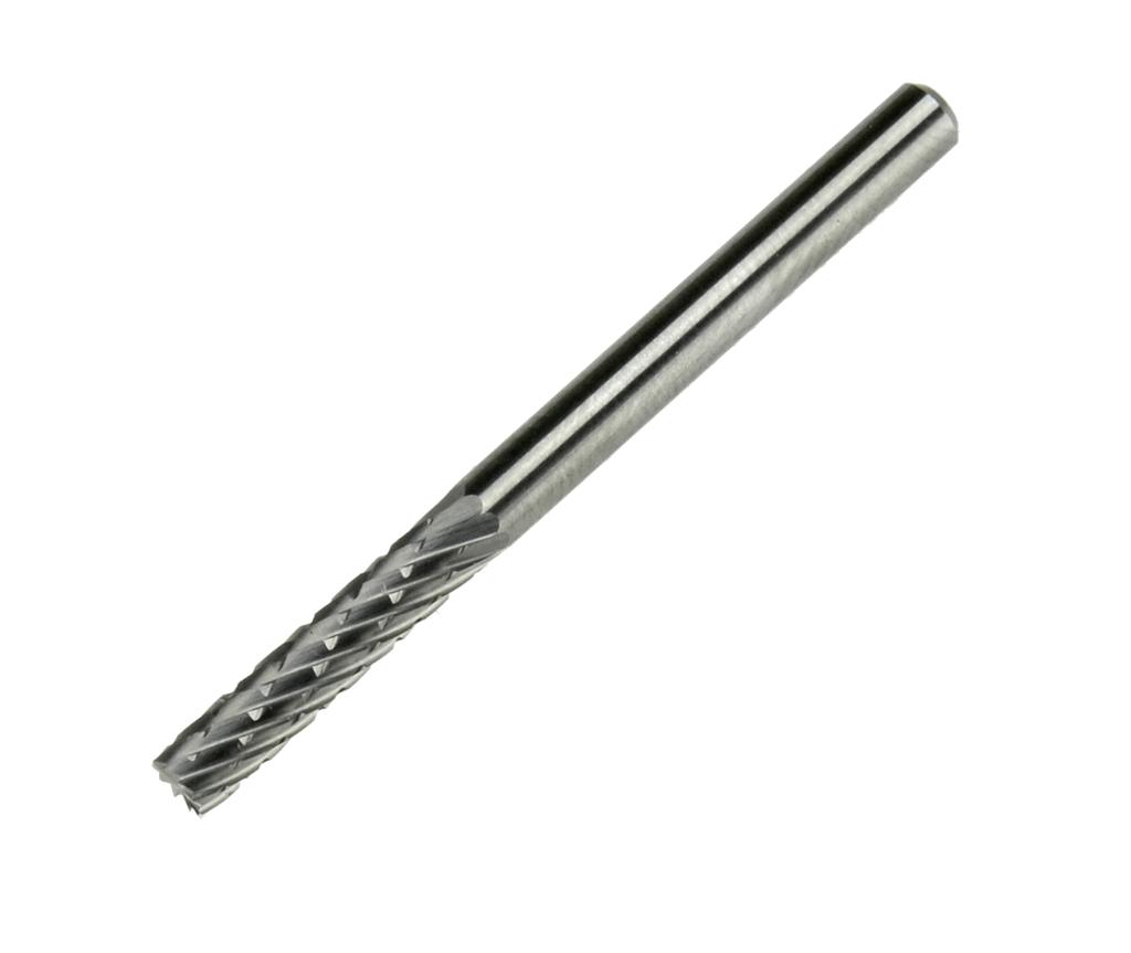 Vollhartmetallfräser Schaft 3,0 mm Zylinderform mit Stirnverzahnung (6705302, PICHLER)