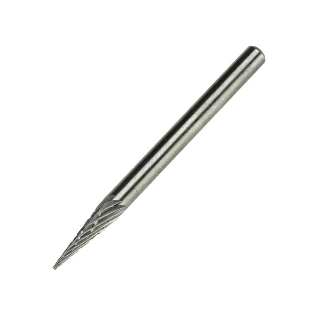 Vollhartmetallfräser Schaft 3,0 mm Spitzkegelform (6705303, PICHLER)