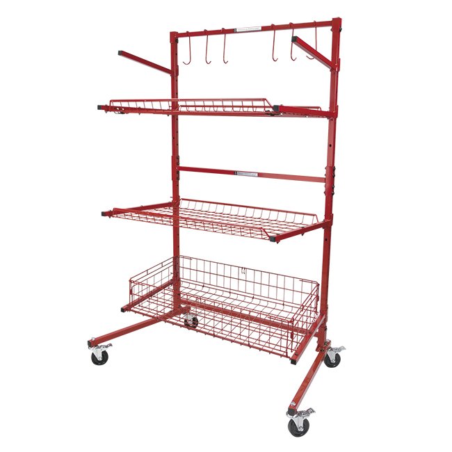 Parts Cart-B with Deep Basket (SSPC-B/DB, INNOVATIVE TOOLS)
