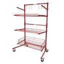 Parts Cart-B with Deep Basket (SSPC-B/DB, INNOVATIVE TOOLS)