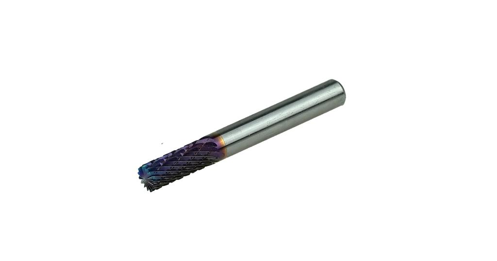 HM-Frässtift 6 x 51 mm ZYAS-Form Zylinderform, Stirnverzahnt Schaft: 6mm (67060003, PICHLER)