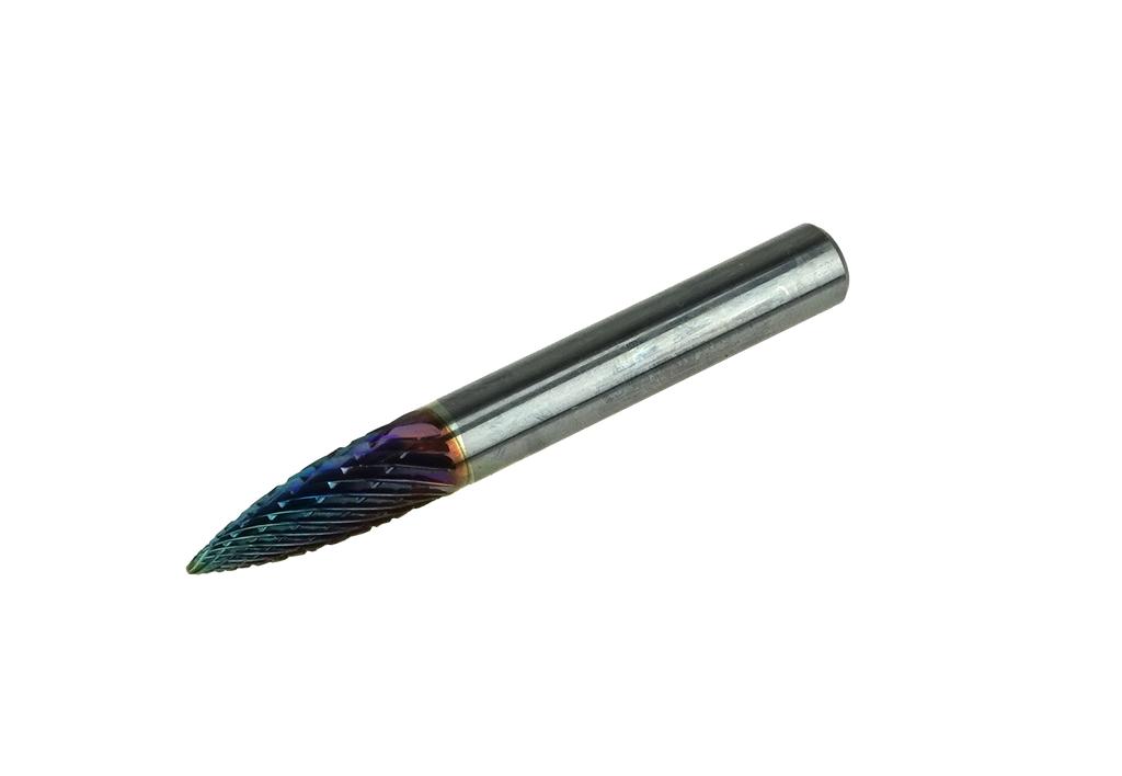 HM-Frässtift 6 x 50 mm SPG-Form Spitzbogenform / Schaft: 6mm (67060008, PICHLER)