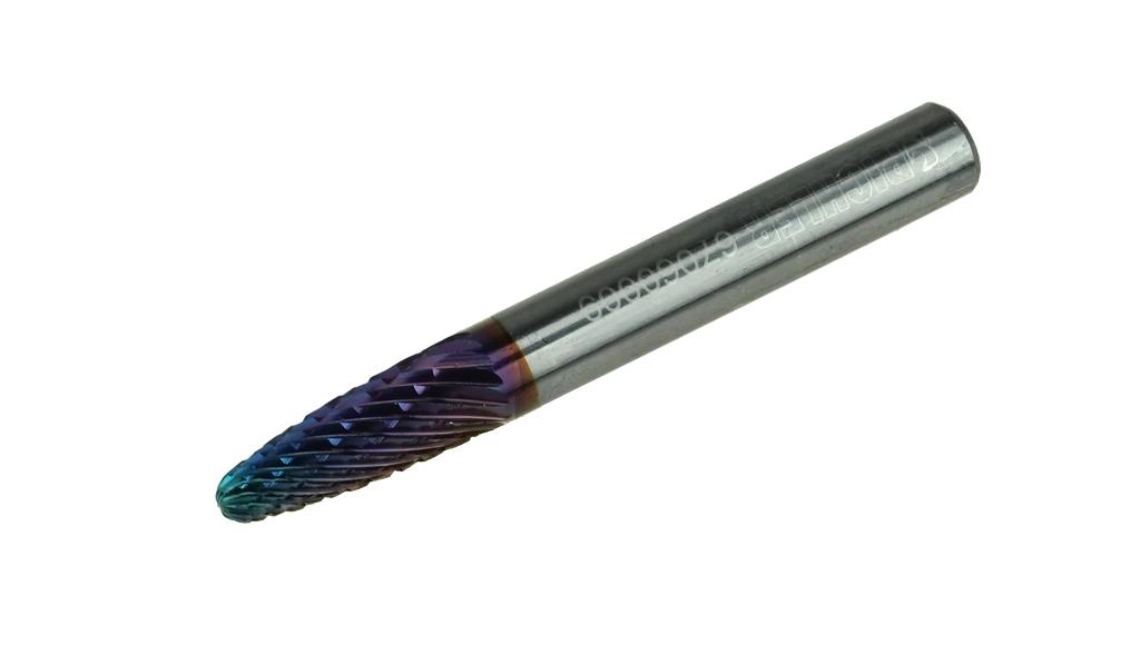 HM-Frässtift 6 x 50 mm RBF-Form Rundbogenform / Schaft: 6mm (67060009, PICHLER)