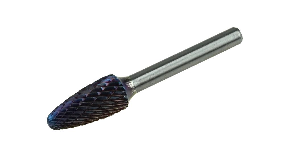 HM-Frässtift 12 x 70 mm RBF-Form Rundbogenform / Schaft: 6mm (67060017, PICHLER)