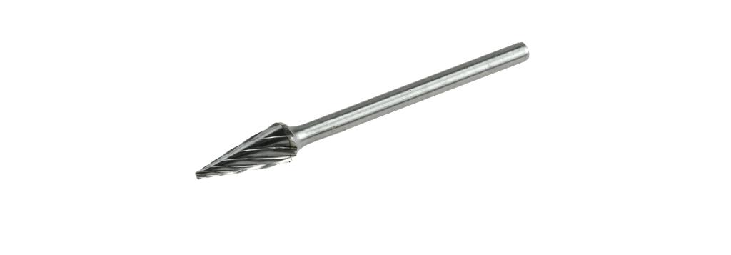 HM-Frässtift Spitzkegelform SKM Aluzahnung / Schaft: 3mm (67062111, PICHLER)