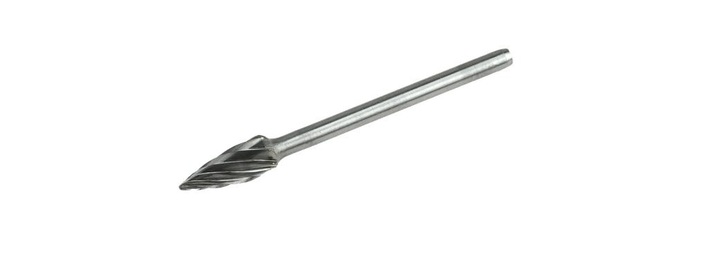 HM-Frässtift Spitzbogenform SPG Aluzahnung / Schaft: 3mm (67062112, PICHLER)