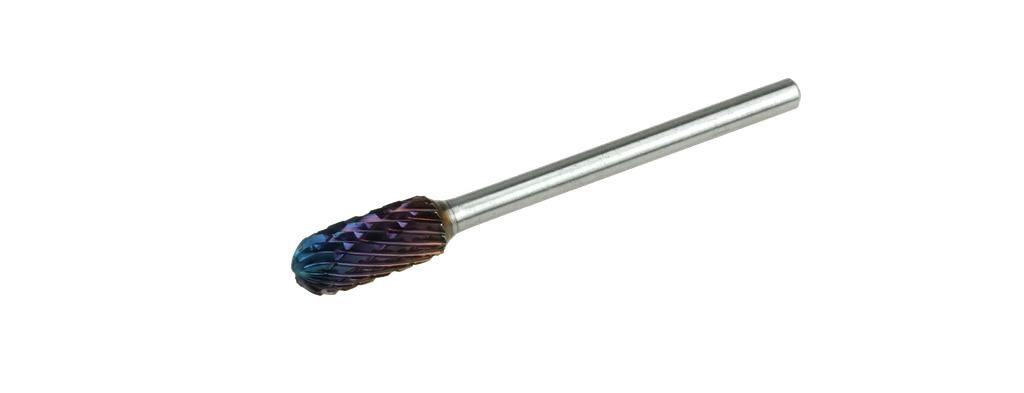 HM-Frässtift Walzenrundform WRC Kreuzverzahnung / Schaft: 3mm (67063004, PICHLER)