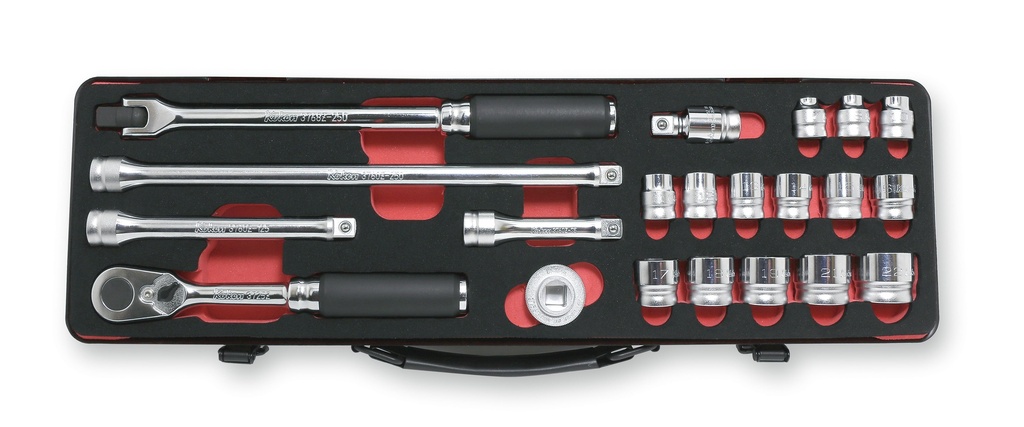 Z-Series 3/8 in. Tool Set in Foam Tray (71800181, PICHLER)