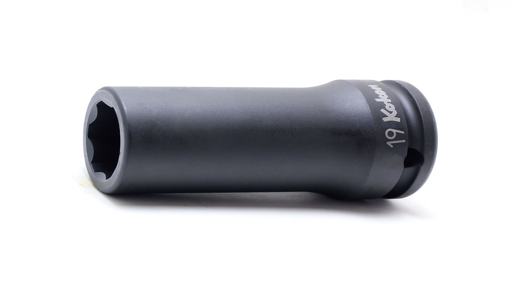 IMPACT SURFACE DEEP SOCKET 5/8"SQ.DR. 19MM (71800520, PICHLER)