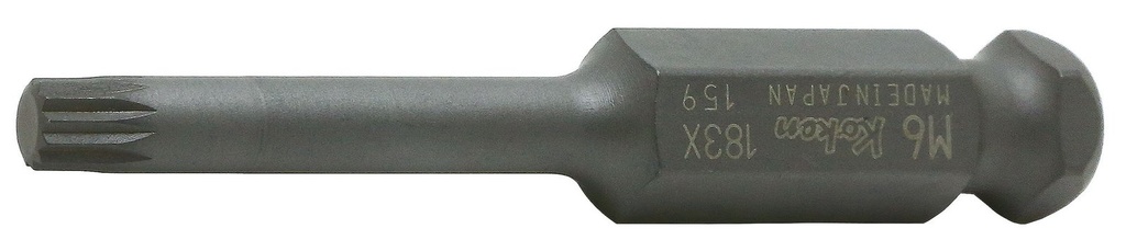 7/16 in. impact bit, DIN 3126 E11.2, L = 75 mm, XZN spline (71800630, PICHLER)