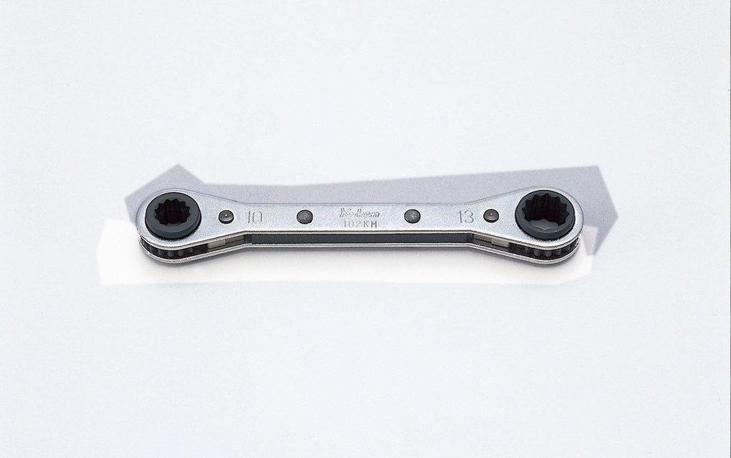 Reversible Ratchet Ring Spanner with Switch Lever 10 × 12 mm (71800664, PICHLER)