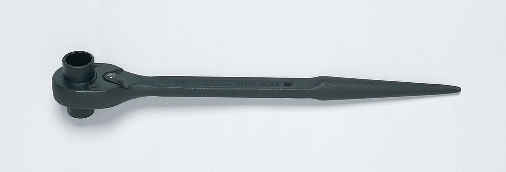 Montētāju sprūdrata atslēga ar smailu kātu 12×14 mm, 12 šķautņu, garums 250 mm (71800918, PICHLER)