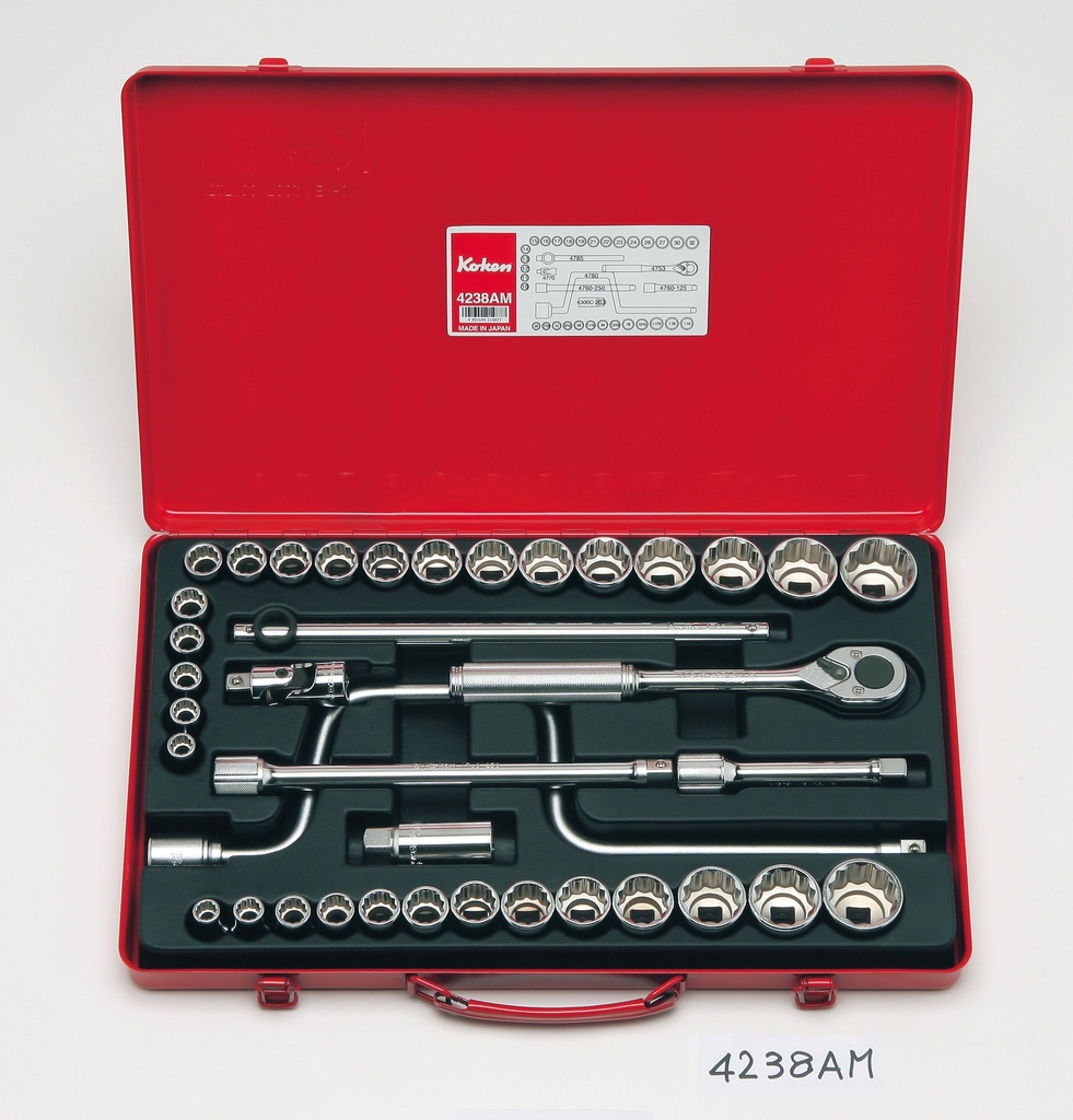 SOCKET SET 1/2"SQ.DR. (71800982, PICHLER)