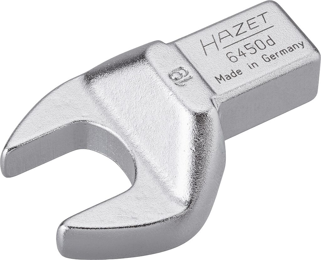Ievietojamā vaļēja gala atslēga 14x18 mm, 19 mm (6450D-19, HAZET)