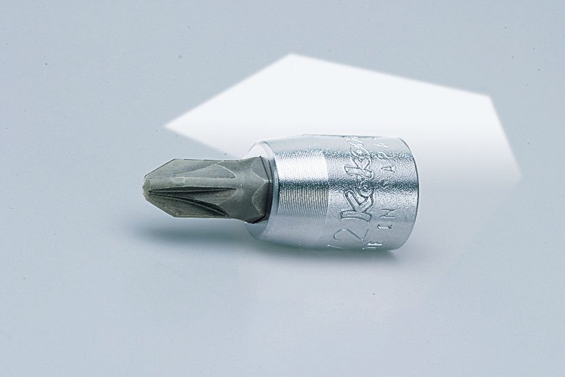 Galvutė su antgaliu 1/4 col., kryžminis Pozidriv PZ3 (72800387, PICHLER)