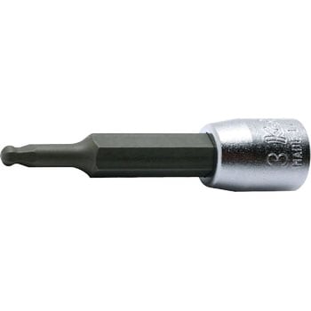 Galvutė su rutuliniu šešiakampiu antgaliu 1/4 col. pavara, 3 mm (72800443, PICHLER)