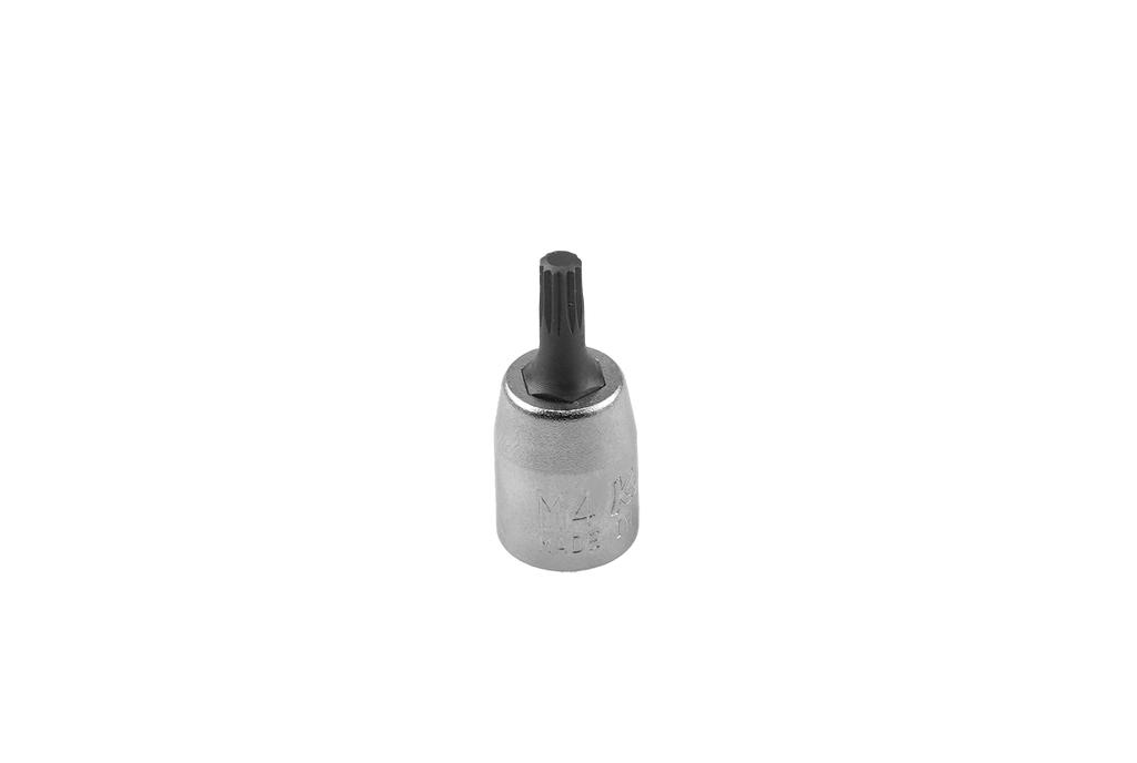 XZN BIT SOCKET 1/4"SQ.DR. M4 (72800447, PICHLER)
