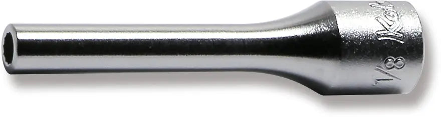 DEEP SOCKET 1/4"SQ.DR. 12-P 1/8" (72800630, PICHLER)