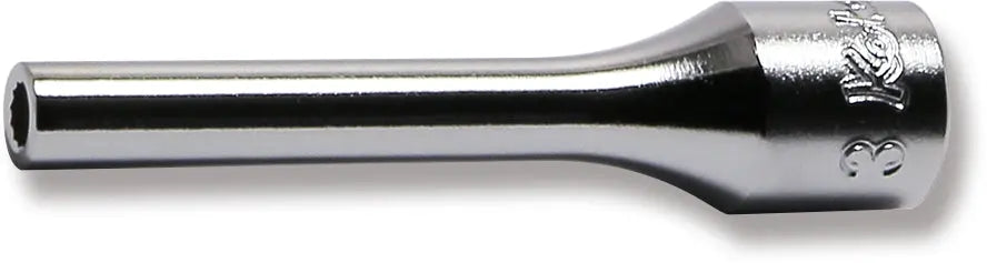DEEP SOCKET 1/4"SQ.DR. 12-P 3MM (72800643, PICHLER)
