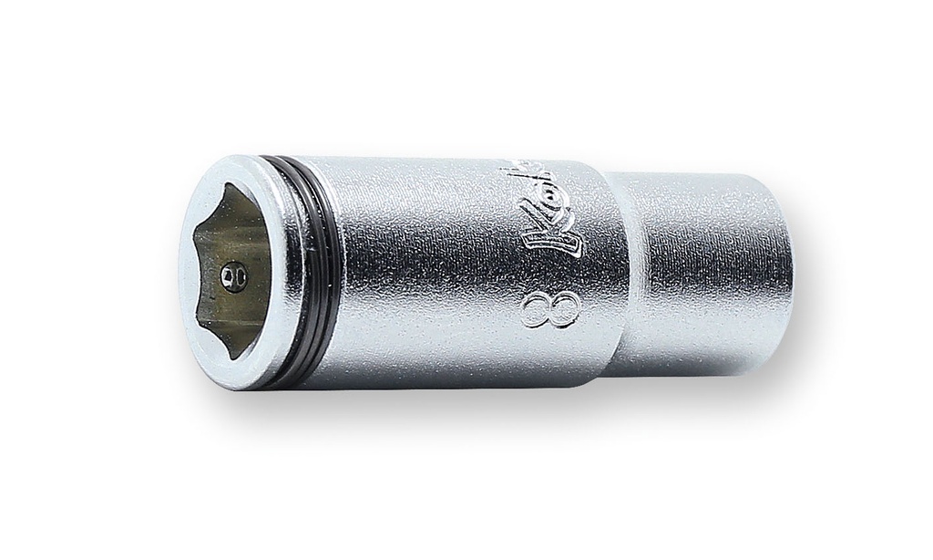 NUT GRIP SEMI DEEP SOCKET 1/4"SQ.DR. 8MM (72800679, PICHLER)