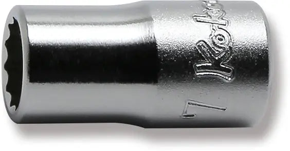 SOCKET 1/4"SQ.DR. 12-P 7MM (72800759, PICHLER)