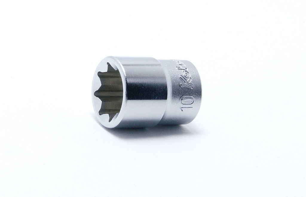 SOCKET 1/4"SQ.DR. 8-P 10MM (72800790, PICHLER)