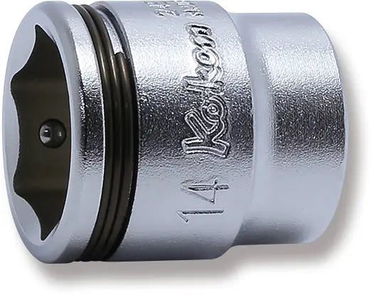 NUT GRIP SOCKET 1/4"SQ.DR. 14MM (72800962, PICHLER)