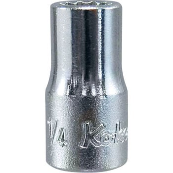 SOCKET 1/4"SQ.DR. 12-P 1/4" (72801060, PICHLER)