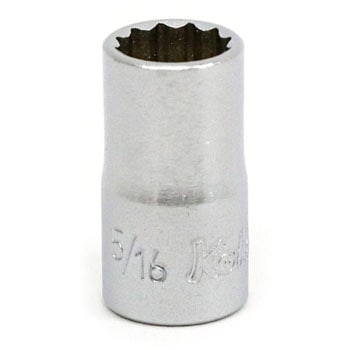 SOCKET 1/4"SQ.DR. 12-P 5/16" (72801062, PICHLER)