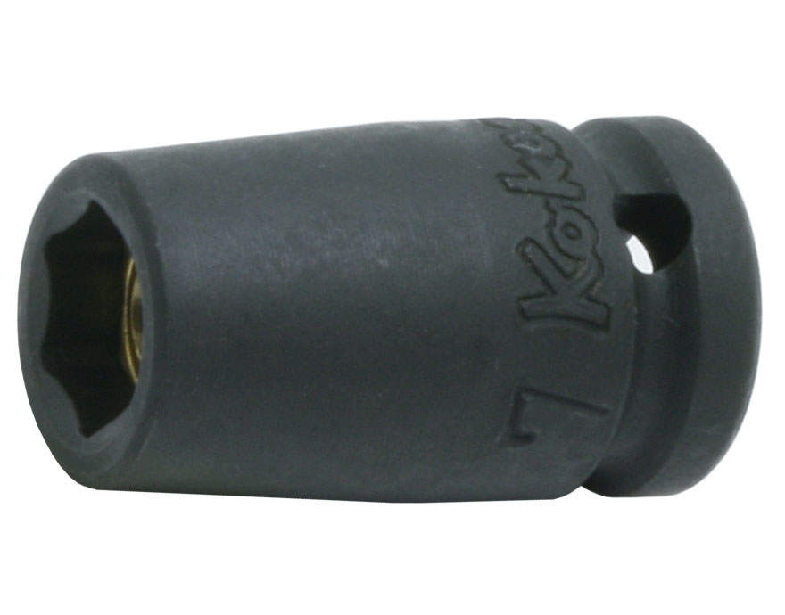 IMPACT SOCKET WITH MAGNET 1/4"SQ.DR. 7MM (72890062, PICHLER)