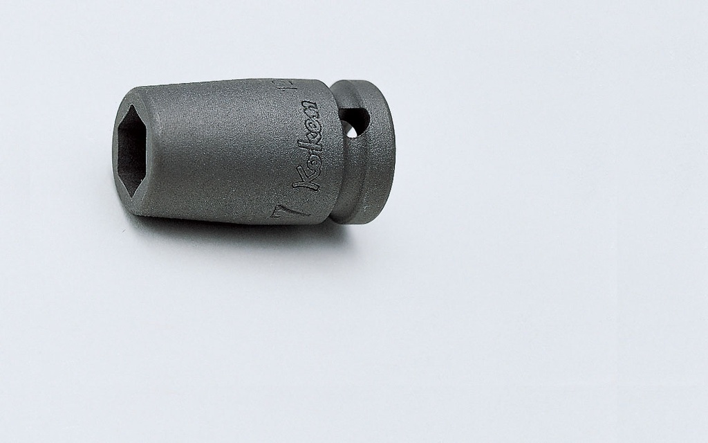 IMPACT SOCKET WITH MAGNET 1/4"SQ.DR. 7MM (72890101, PICHLER)
