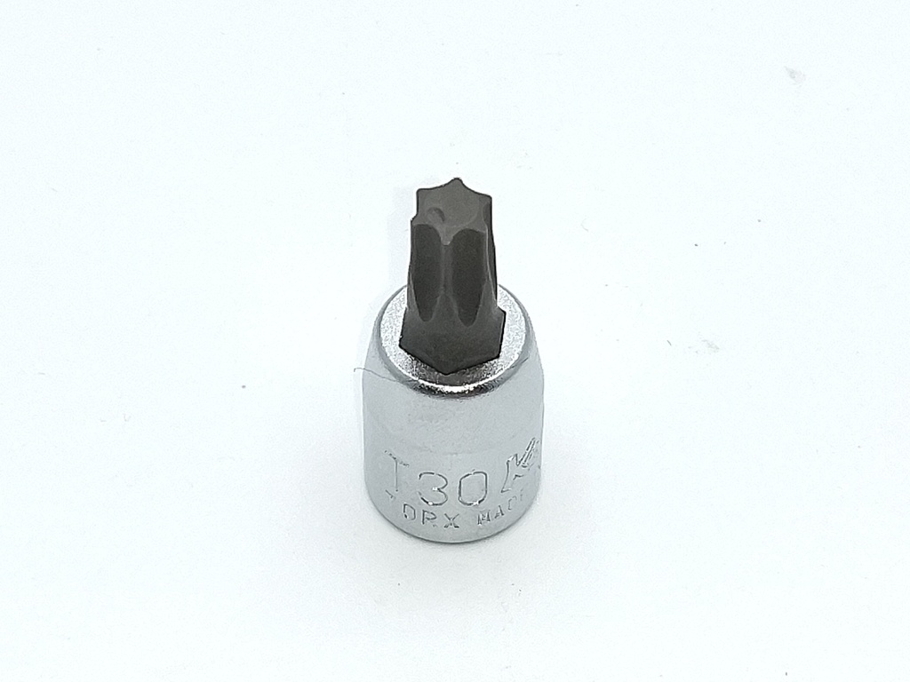 T-profile bit sockets T30 1/4" drive x 32 long not tamper proof (7291130, PICHLER)