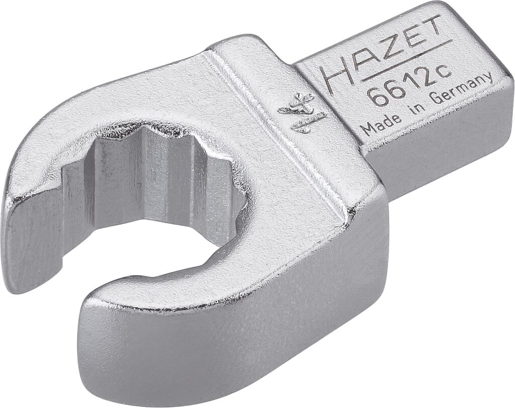 Insert box-end wrench, open, 9x12mm, 14mm (6612C-14, HAZET)