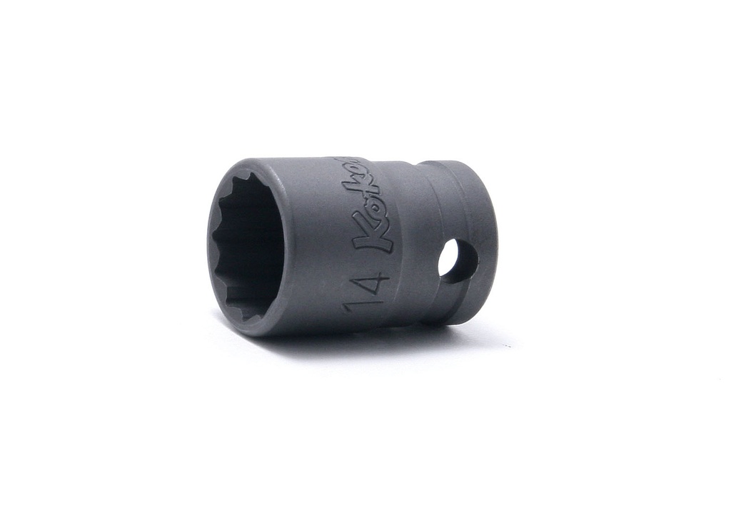 INDUSTRIAL SOCKET 3/8"SQ.DR. 12PT 14MM (73800084, PICHLER)