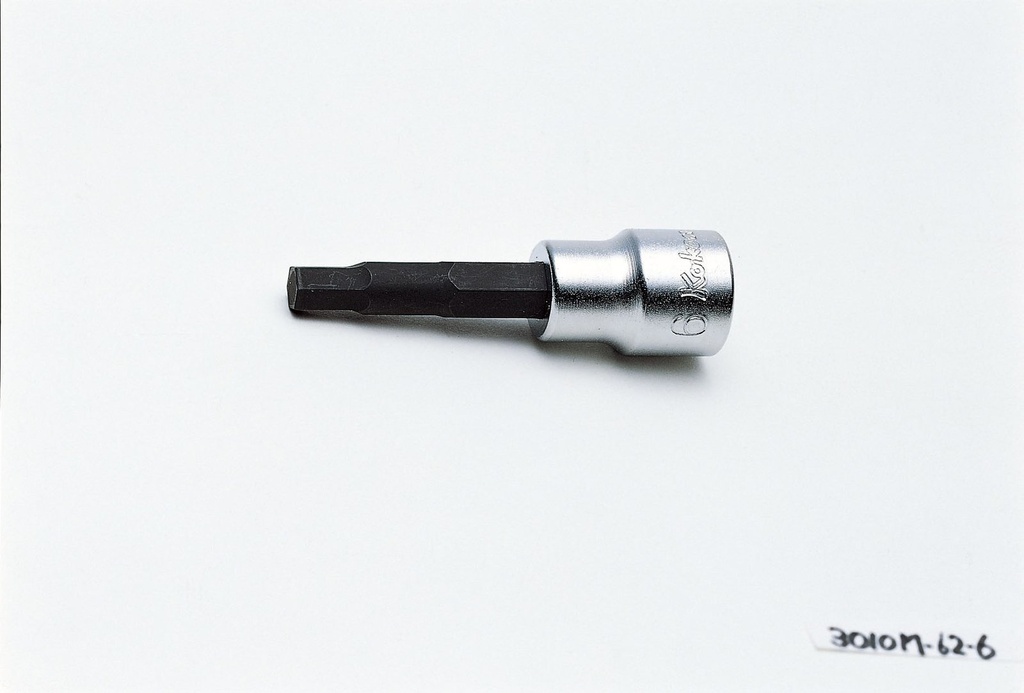 HEX Bit Socket 3/8 in. Dr., 13 mm, Length 62 mm (73800192, PICHLER)