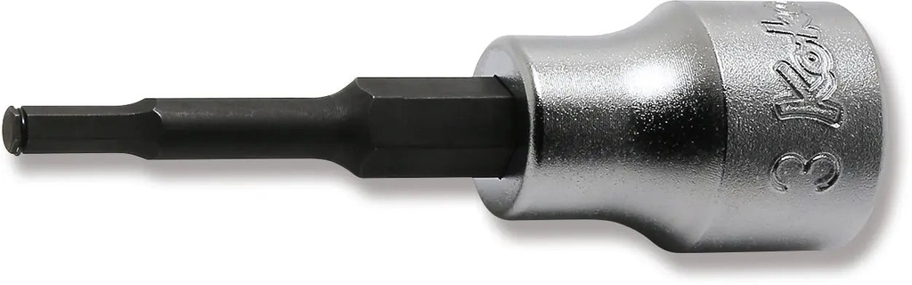 HEX BIT SOCKET GRIP RING 3/8"SQ.DR. 3MM LENGTH 62 (73800333, PICHLER)