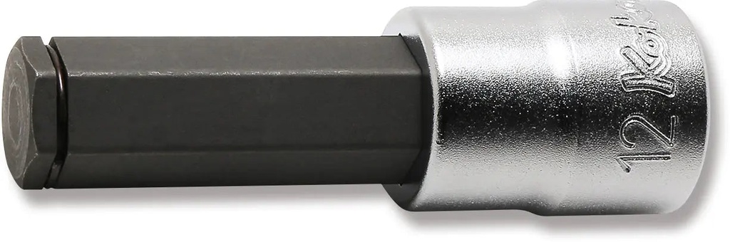 HEX BIT SOCKET GRIP RING 3/8"SQ.DR. 12MM LENGTH 62 (73800340, PICHLER)