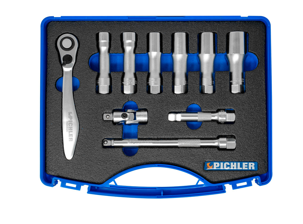 Spark plug socket set 3/8" (73800600, PICHLER)