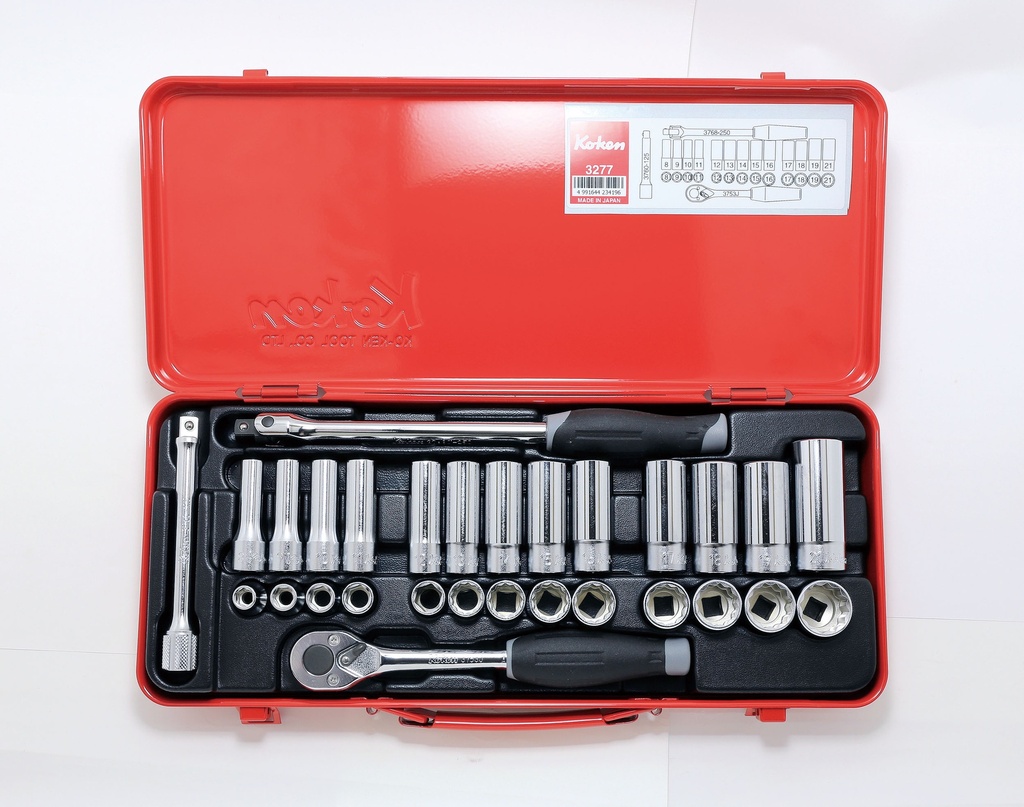 SOCKET SET 3/8"SQ.DR. (73800606, PICHLER)